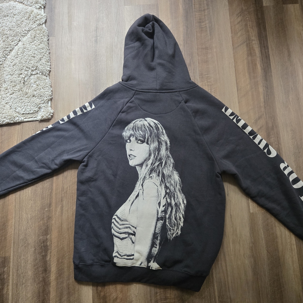 Taylor Swift Black and White Hoodie (No Longer In Store)